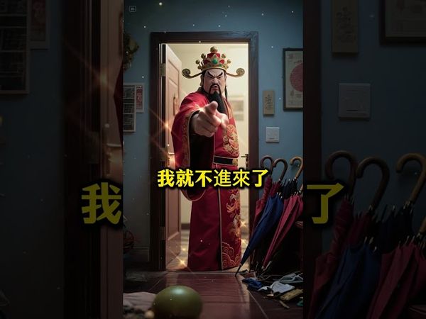 雨傘亂放門口，財神不進門！#生肖 #十二生肖 #運勢 #生肖運勢 #玄學 #風水 #命理