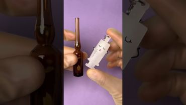 Proper Glass Ampule Breaking Strategy 😷 #goodtoknow #funfacts #surgeonlife #vet #medicine #skills