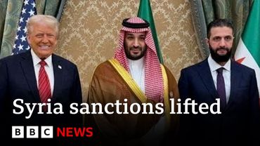 Donald Trump removes sanctions on Syria | BBC News