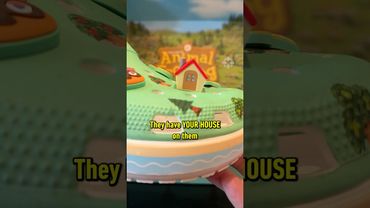 The new Animal Crossing Crocs have YOUR HOUSE on them! #nintendo #crocs #animalcrossing #ign #gaming