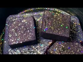 Glittery Purple Chalk