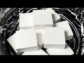 Heavy Orange Pigment on Chalk