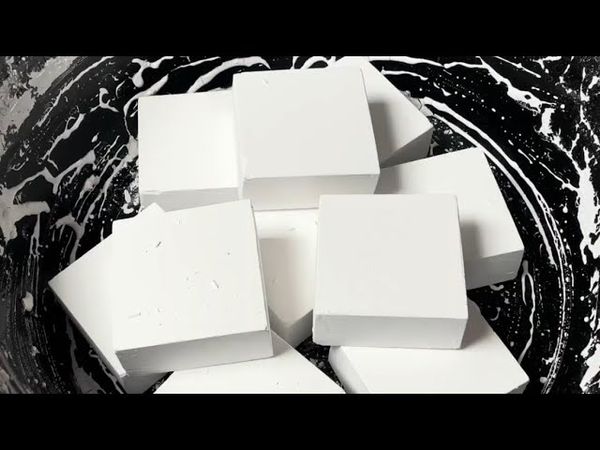 Heavy Orange Pigment on Chalk