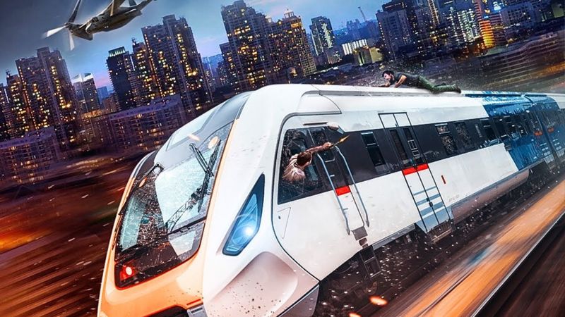 МОЩНАЯ НОВИНКА ФИЛЬМА-КАТАСТРОФЫ! БОМБА В САМОМ СКОРОСТНОМ ПОЕЗДЕ! Крушение поезда. БЫСТРЕЕ ПУЛИ!