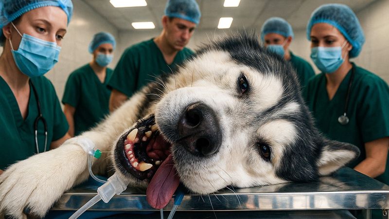 БЕДА! Нашли Рак у Майка! Операция у Собаки