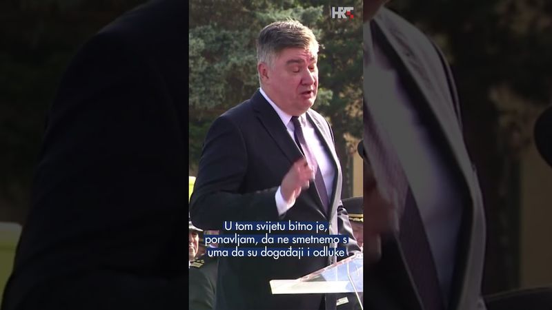 Milanović: Odluka o mobilizaciji bit će uvijek samo naša