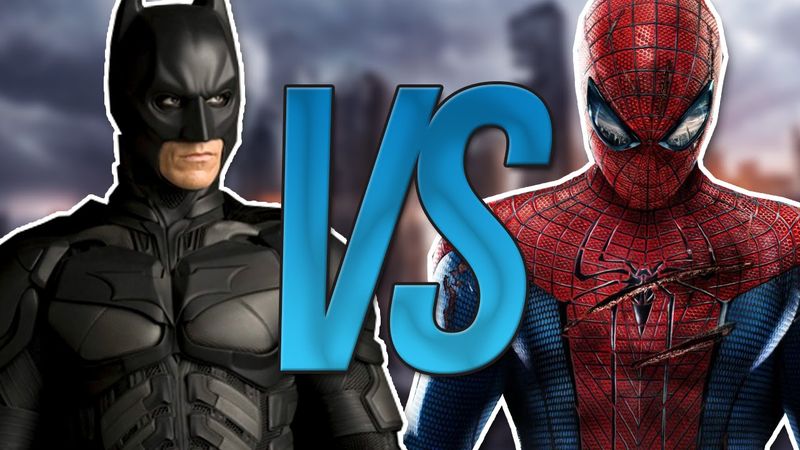 СУПЕР РЭП БИТВА:Batman VS Spiderman (Бэтмен ПРОТИВ Человек Паук)