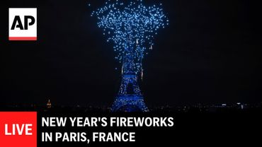 France New Year 2026: LIVE fireworks in Paris