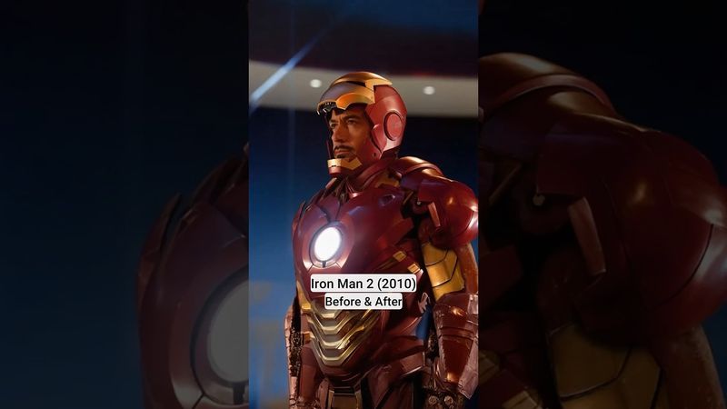 iron man 2 2010 - then and now #marvel #inception #marvelstudios