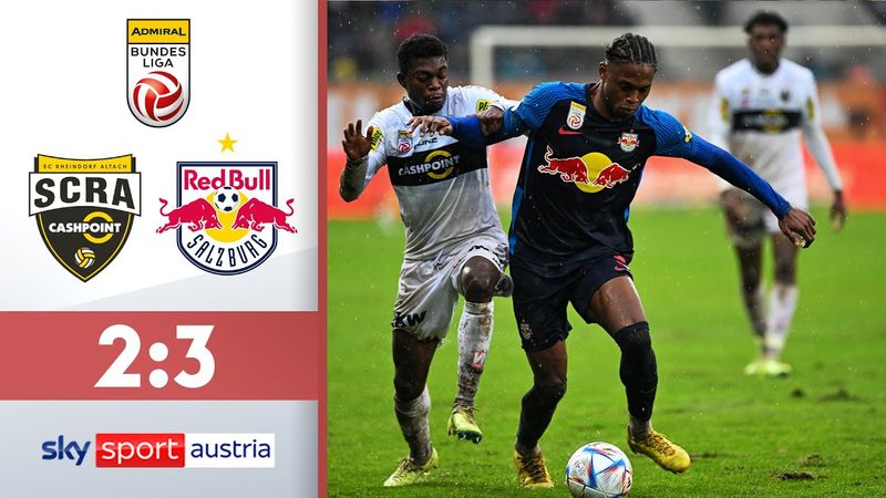 Knapper Auswärtssieg für Salzburg | SCR Altach - RB Salzburg | Highlights - ADMIRAL Bundesliga