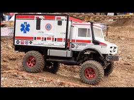 RC CRAWLER AMBULANCE 4x4 PARK, Rc group Trail, Scale 1/10, Crawler Park Party