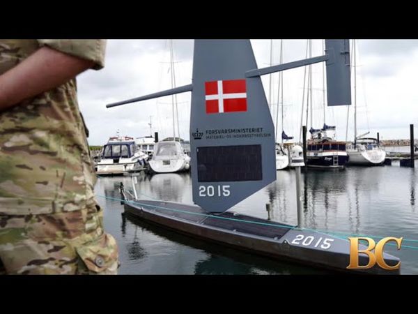Denmark tests unmanned robotic sailboat fleet with tensions high in the region