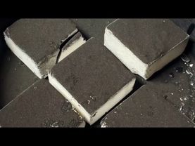 Fresh Chalk with Black Powder