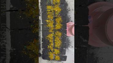 22K celebration 🎉 #relax #crunchycrumbles #oddlysatisfying #satisfying #rainbowsoap #crushingtime