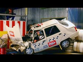 Краш-тест русских и советских авто