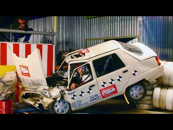 Краш-тест русских и советских авто