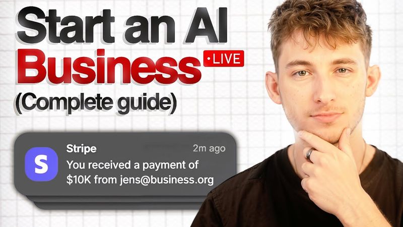 Watch me start & sell an AI service in 2 hours