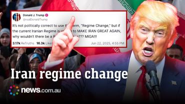 Trump threatens Iran with regime change amid rising tensions