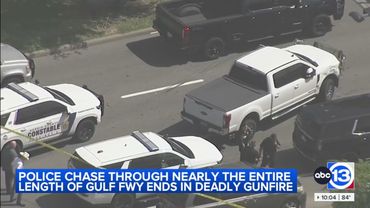 Suspect shot, killed at end of chase on Galveston Island, deputies say