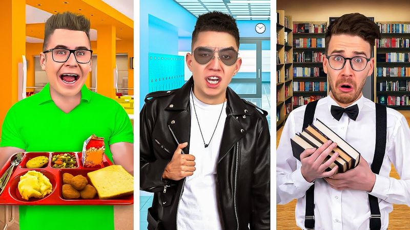 Types of SCHOOL STUDENTS !