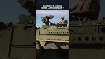When You Fit Automatic Grenade Launcher to Your AFV