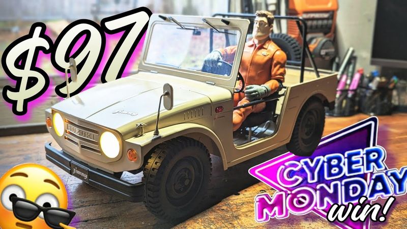 $97 Cyber Monday WIN!?! AND its not a FIRETEAM! FINALLY I get the FMS 1/6 Suzuki Jimny 🤩