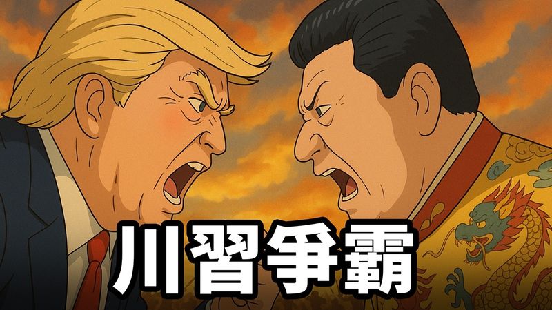 川皇貿易戰的秘密！AI惡搞動畫｜普金｜三皇鼎立｜習帝