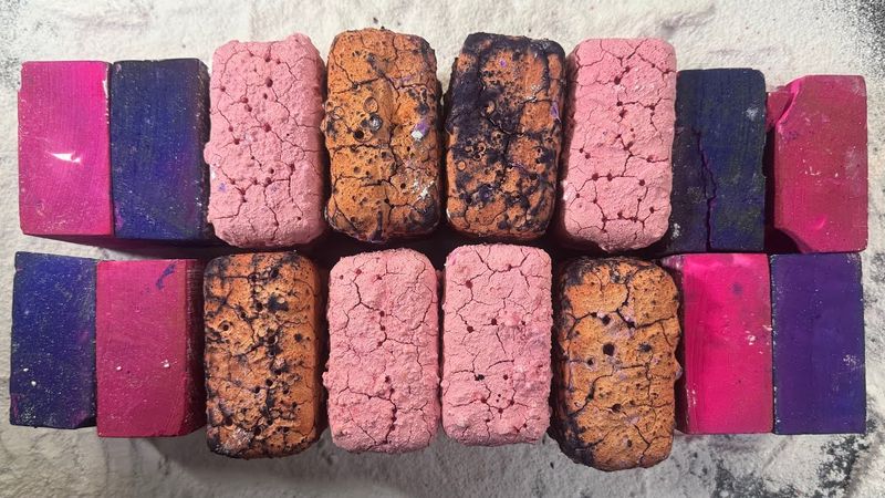 Pink & Purple Pasted & Dyed Collab w/ @unplainjaneasmr 💗💜