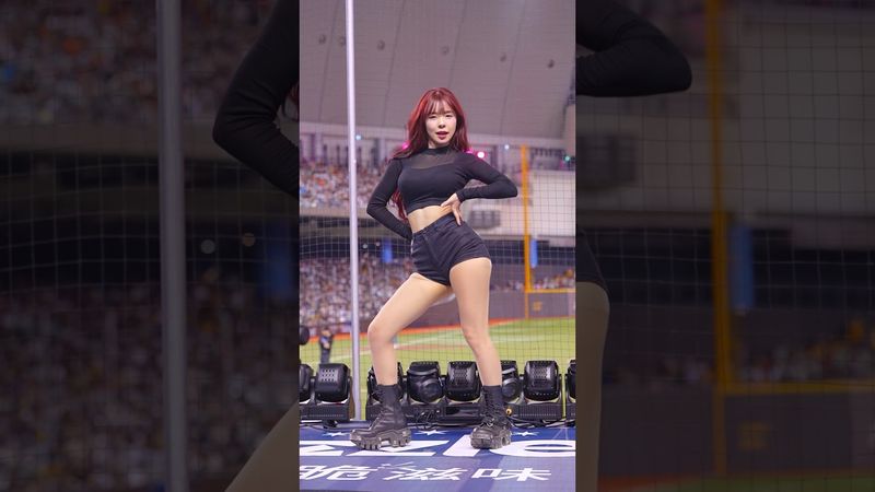 「看多慧跳舞真的是一種享受」2025.08.30 味全龍 味全龍啦啦隊 李多慧 ledahye 이다혜 치어리더 치어리딩 中場表演 個人solo