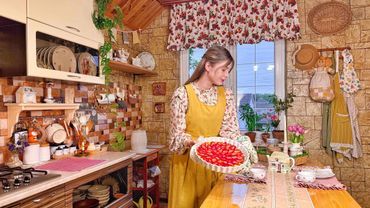 L’art de vivre lentement à la campagne | Joie des jours de pluie, tarte et cuisine de printemps