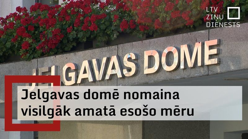 Jelgavā pēc 24 gadu ilgās “Rāviņa ēras” par mēru kļūst Mārtiņš Daģis