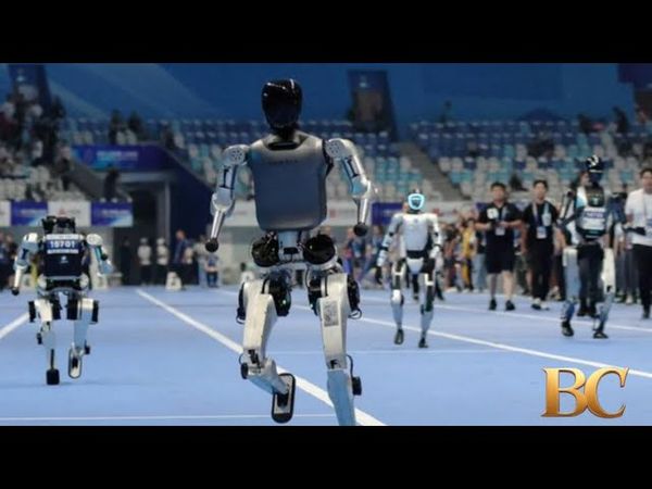 World’s first humanoid robot games begin in China