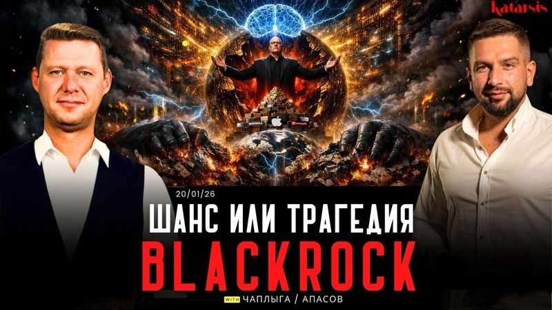 ЧАПЛЫГА / АПАСОВ: ВЫ НЕ СМОЖЕТЕ ПРОТИВОСТОЯТЬ BLACKROCK. ВСЕ В МИРЕ - ЭТО ИНВЕСТИЦИИ. НОВОСТИ