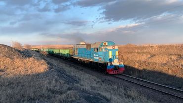 Уникальная поездка на "Черногорский разрез" за частными поездами