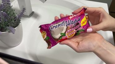 ASMR 🥥Soaping Grand Charm Coconut and Passion Fruit | АСМР 🥥Мыление Гранд Шарм Кокос и Маракуя