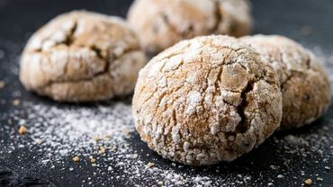 Мягкое ароматное пряное печенье с трещинками, шоколадом и медом/ Новогодняя выпечка и подарки