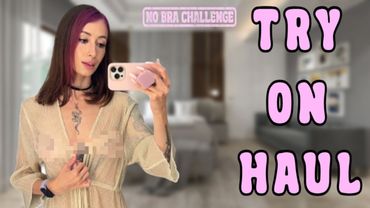 [4K] Transparent Try On Haul | Sheer summer dress | Xenia Fashion Trends