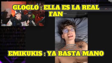 EMIKUKIS MUESTRA SUS ME GUSTAS EN TIKTOK A GLOGLO Y ELLA SE PALTEA