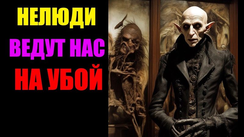 Нелюди ведут нас всех на убой!.. Кто правит нами?