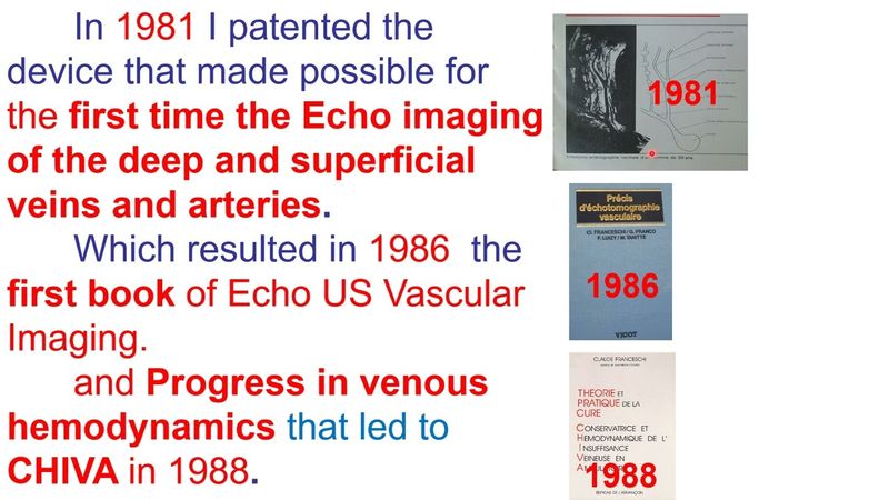 CHIVA treatment of  varicose veins  and other  veinous diseases