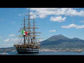 The Amerigo Vespucci promotes Italy on worldwide and Mediterranean tours
