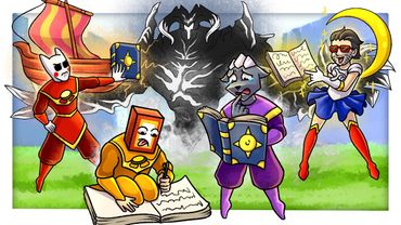 МАГИЯ БЫВАЕТ РАЗНАЯ... ТЕМНАЯ, СВЕТЛАЯ, УГАРНАЯ - Vellum