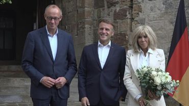 Germany's Merz meets Macron at Fort Bregancon ahead of Franco-German ministerial talks | AFP