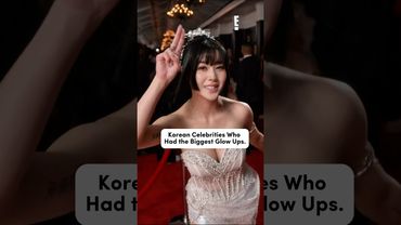 Korean celebrities who had the biggest glowups. #shortsfeed #koreancelebrity