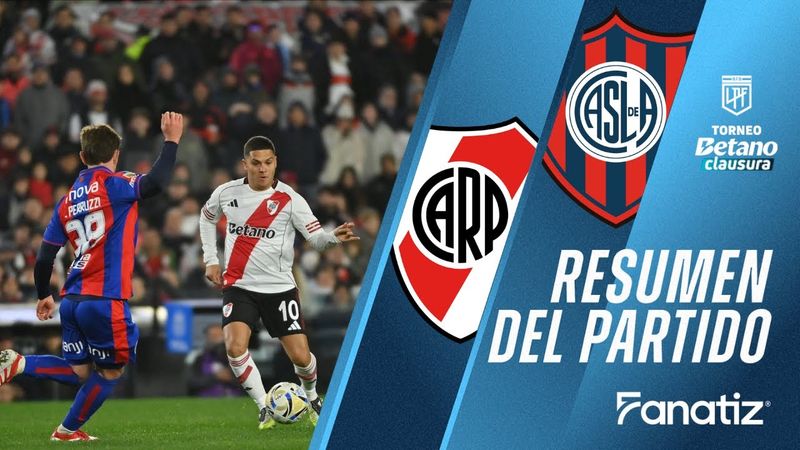 River Plate 0 vs. San Lorenzo 0 - Resumen del Partido | #TorneoClausura2025