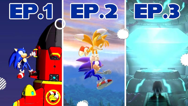 Sonic the Hedgehog 4 | All Cutscenes + Unused Episode III Teaser [4K 60FPS]