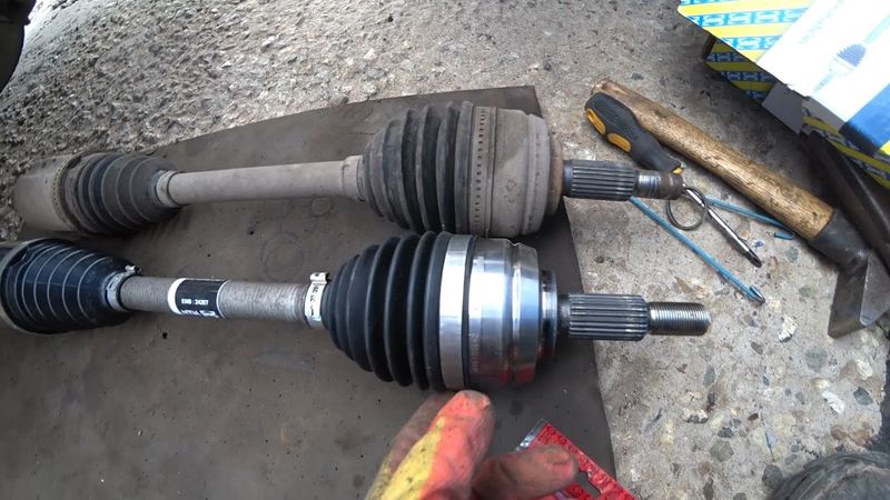 Замена правого привода и клапана  n 75 На Рено Дастер (Renault Duster)