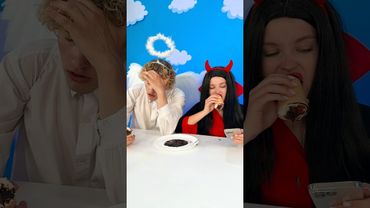 Angel vs Demon! 😇😈 Phone Took Over Her Brain 📱