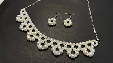 set di collane di perline fai da te 🤍 ￼tutorial per collane semplici e facili
