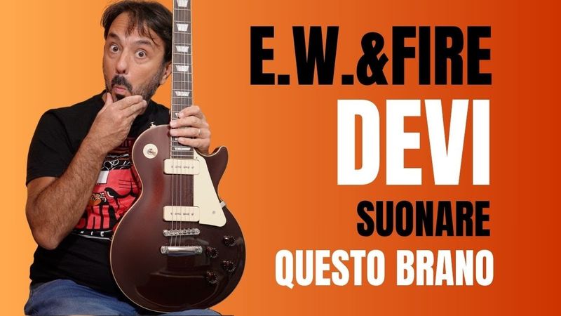 Earth, Wind & Fire sulla chitarra: accordi fighi e improvvisazione jazz/blues!
